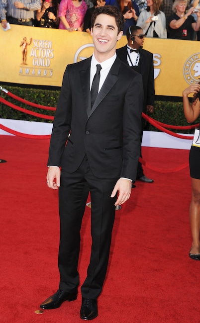 Darren Criss, First Time Photographed at SAGs